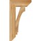 Ekena Millwork Imperial Slat Rough Sawn Bracket, Western Red Cedar, 4"W x 14"D x 26"H BKT04X14X26IMP06RWR - alternate 3